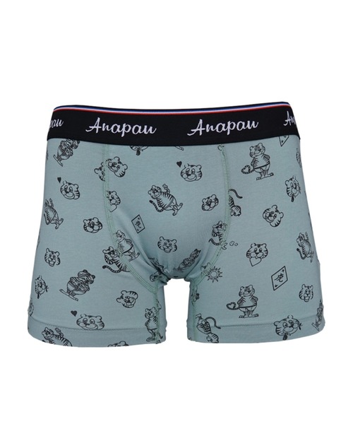 anapau(アナパウ)の「<anapau/アナパウ> ボクサーパンツ(ボクサーパンツ・メンズ・ブラック/ネイビー/イエロー/ブルー系その他/グレー/ピンク/ブルー/マスタード/ミント/ピンク系その他/レッド/レッド系その他/ライトブルー/モカ/ブラック系その他/ブルー系その他2/イエロー系その他/レッド系その他2/ブラウン/オートミール/グリーン系その他・L/M)」の8枚目の写真
