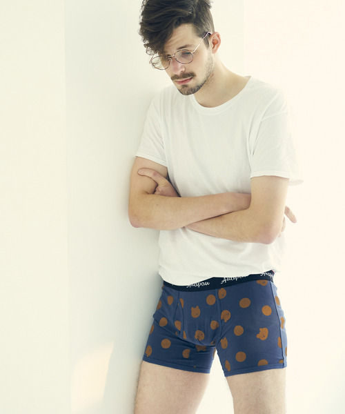 anapau(アナパウ)の「<anapau/アナパウ> ボクサーパンツ(ボクサーパンツ・メンズ・ブラック/ネイビー/イエロー/ブルー系その他/グレー/ピンク/ブルー/マスタード/ミント/ピンク系その他/レッド/レッド系その他/ライトブルー/モカ/ブラック系その他/ブルー系その他2/イエロー系その他/レッド系その他2/ブラウン/オートミール/グリーン系その他・L/M)」の12枚目の写真