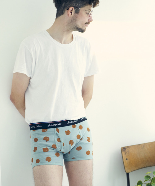 anapau(アナパウ)の「<anapau/アナパウ> ボクサーパンツ(ボクサーパンツ・メンズ・ブラック/ネイビー/イエロー/ブルー系その他/グレー/ピンク/ブルー/マスタード/ミント/ピンク系その他/レッド/レッド系その他/ライトブルー/モカ/ブラック系その他/ブルー系その他2/イエロー系その他/レッド系その他2/ブラウン/オートミール/グリーン系その他・L/M)」の7枚目の写真