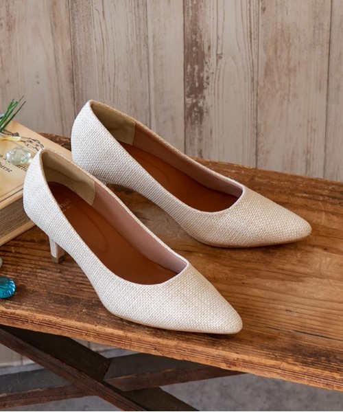 menue（メヌエ）の「【ふわっと軽い エアスイート】走れるパンプス 6cmヒールver.（パンプス・レディース・チャコールアッシュ/ライトブラウン/ブラック系その他4/ベージュ系その他2/ゴールド/ベージュ系その他/パイソン/ブラック系その他3/ブラック/ブルー系その他/グレイッシュベージュ/ブラック系その他2/ブラック系その他/ボルドー/その他/アイボリー/ブラック系その他5/ブラック系その他6/ベージュ系その他3/ライトグレー・24.5cm/26.5cm/26cm/24cm/23.5cm/25.5cm/21.5cm/22.5cm/22cm/23cm/25cm/22.0cm/23.0cm/25.0cm/26.0cm/24.0cm/21.0cm）」の19枚目の写真