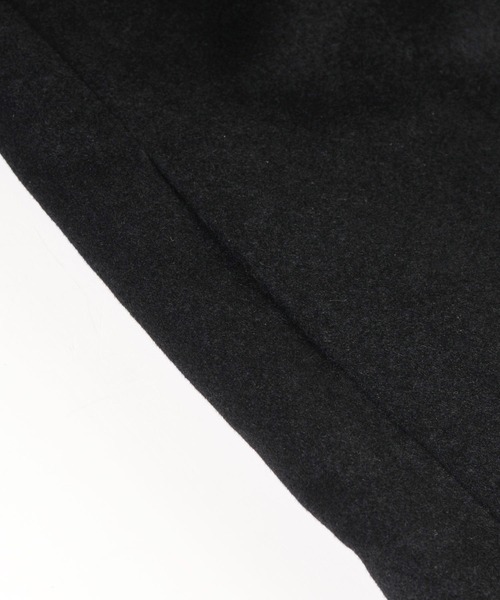 sankyo shokai(サンキョウショウカイ)の「カシミヤ100%ステンカラーロングコートフォックス衿付き(ステンカラーコート・レディース・ブラック/ダークグレー/キャメル・11号/9号/13号/17号/7号/15号)」の17枚目の写真