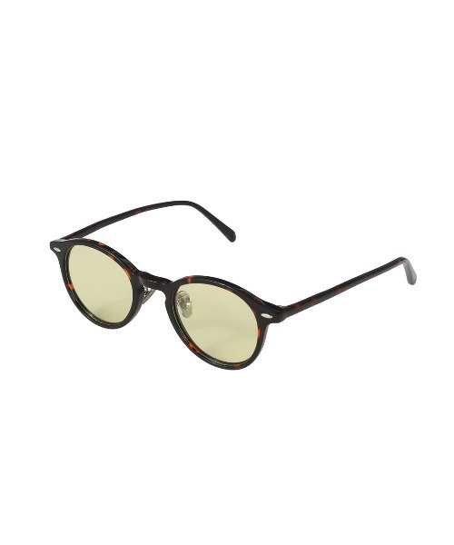 GLASSES WITH COLOR LENS/UVカットレンズ ファッショングラス