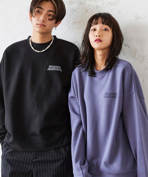 MONO-MART（モノマート）の「Akane Malbeni/丸紅茜 STRANGER APARTMENTS コラボ イラストプリント ビックシルエットプルオーバースウェット（スウェット・メンズ・ホワイト/ブラック/パープル/オレンジ/ホワイト系その他/ブラック系その他/パープル系その他/オレンジ系その他・M/L）」の21枚目の写真