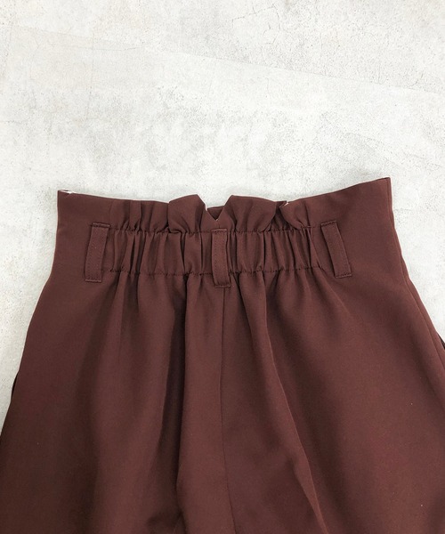 one after another NICE CLAUP（ワンアフターアナザーナイスクラップ）の「【ZOZO限定】カラーテーパードパンツ（スラックス・レディース・ブラウン/アイボリー/ブラウン系その他/ベージュ系その他/オレンジ系その他・FREE）」の13枚目の写真