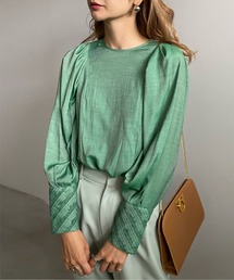Ameri | UNDRESSED LACE CUFFS BLOUSE(シャツ/ブラウス)