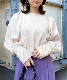Ameri | UNDRESSED LACE CUFFS BLOUSE(シャツ/ブラウス)