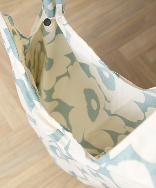 marimekko マリロゴ スマートバック　青　レア　マリメッコ　エコバッグ マリメッコ marimekko エコバッグもお洒落に♪【marimekko