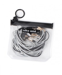 niko and ...パッケージラメヘアゴム
