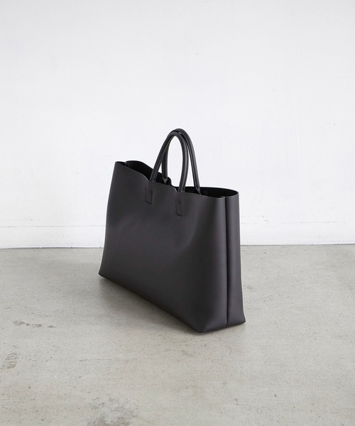 EFOLE（エフォル）の「【EFOLE】 　ビッグトートバッグ（トートバッグ・レディース・ブラック/キャメル/グレイッシュベージュ・FREE）」の6枚目の写真