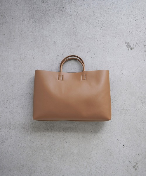 EFOLE（エフォル）の「【EFOLE】 　ビッグトートバッグ（トートバッグ・レディース・ブラック/キャメル/グレイッシュベージュ・FREE）」の10枚目の写真