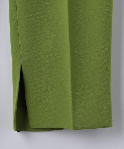 BRACTMENT(ブラクトメント)の「<BRACTMENT(ブラクトメント)>BM 裾スリット プレスト タックパンツ -ウォッシャブル-(スラックス・レディース・オレンジ/ケリー/ブラック/ロイヤルブルー/ピンク・36/38)」の10枚目の写真