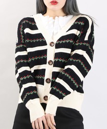 WC | WC/チューリップ柄カーディガン(カーディガン/ボレロ)