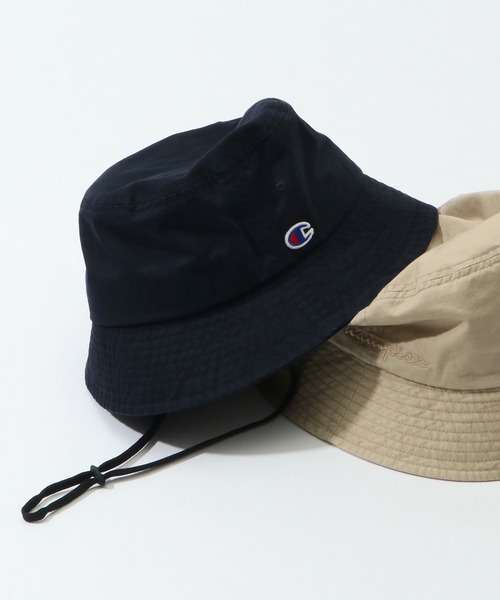Champion(チャンピオン)の「Champion チャンピオン バケットハット(ハット・レディース・ホワイト/グレー/ネイビー/ベージュ/グリーン・FREE)」の1枚目の写真