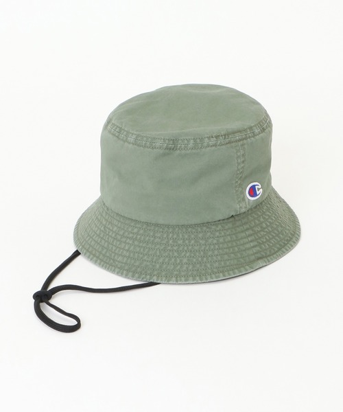 Champion(チャンピオン)の「Champion チャンピオン バケットハット(ハット・レディース・ホワイト/グレー/ネイビー/ベージュ/グリーン・FREE)」の5枚目の写真