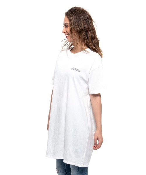 BILLABONG(ビラボン)の「BILLABON(ビラボン)レディースワンピース【2021年春夏モデル】Tシャツワンピ半袖バックプリント(ワンピース・レディース・オフホワイト/ブラウン/ブラック・LARGE/MEDIUM)」の5枚目の写真