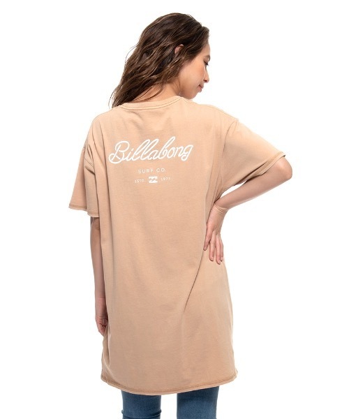 BILLABONG(ビラボン)の「BILLABON(ビラボン)レディースワンピース【2021年春夏モデル】Tシャツワンピ半袖バックプリント(ワンピース・レディース・オフホワイト/ブラウン/ブラック・LARGE/MEDIUM)」の11枚目の写真