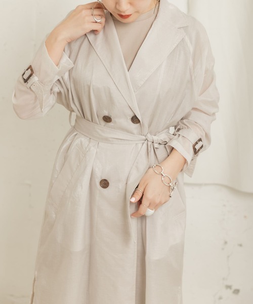 シアートレンチコート