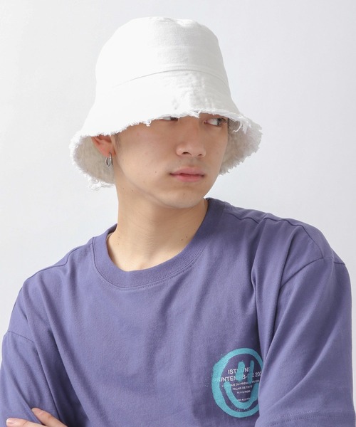 ALAND(エーランド)の「【UNISEX】3.3Field Trip/RAWEDGEバケットHAT 2944141(ハット・レディース・ベージュ/ブラック/アイボリー/その他・FREE)」の4枚目の写真