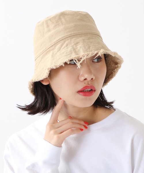 ALAND(エーランド)の「【UNISEX】3.3Field Trip/RAWEDGEバケットHAT 2944141(ハット・レディース・ベージュ/ブラック/アイボリー/その他・FREE)」の3枚目の写真