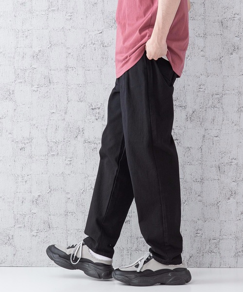 Blue Standard (ブルースタンダード)の「【BLUE STANDARD】シェフパンツ ワイドパンツ バギーパンツ カモフラージュ デニム(その他パンツ・メンズ・ブラック/ベージュ/ブラウン/ブルー/ブルー系その他/ライトベージュ・MEDIUM/LARGE/X-LARGE)」の10枚目の写真