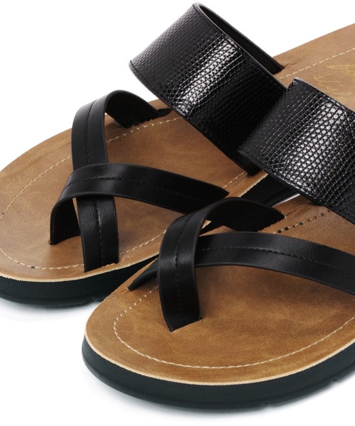 studio CLIP（スタディオクリップ）の「【キナリノ掲載商品】クロストング楽々サンダル（サンダル・レディース・イエロー/ブラック/その他1・MEDIUM/X-LARGE/LARGE/SMALL）」の17枚目の写真