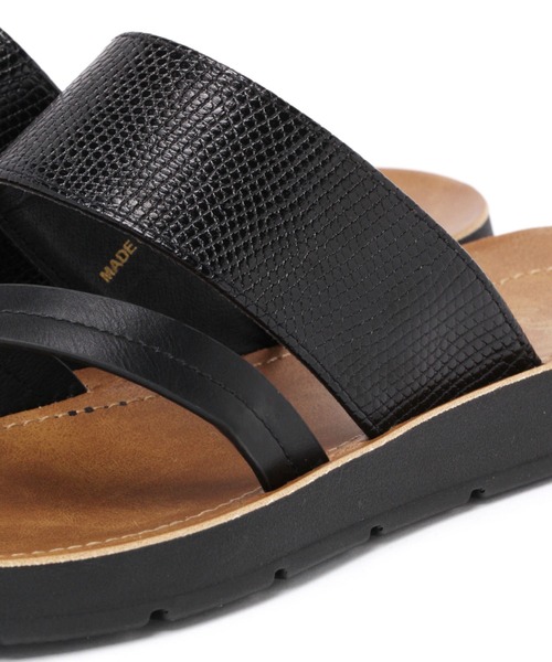 studio CLIP（スタディオクリップ）の「【キナリノ掲載商品】クロストング楽々サンダル（サンダル・レディース・イエロー/ブラック/その他1・MEDIUM/X-LARGE/LARGE/SMALL）」の13枚目の写真