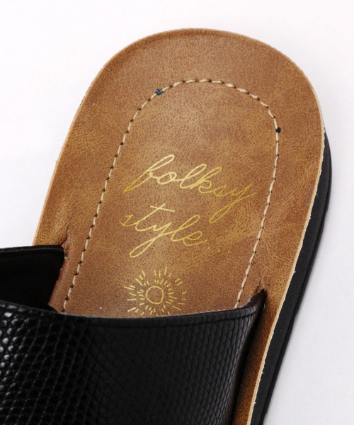 studio CLIP（スタディオクリップ）の「【キナリノ掲載商品】クロストング楽々サンダル（サンダル・レディース・イエロー/ブラック/その他1・MEDIUM/X-LARGE/LARGE/SMALL）」の5枚目の写真