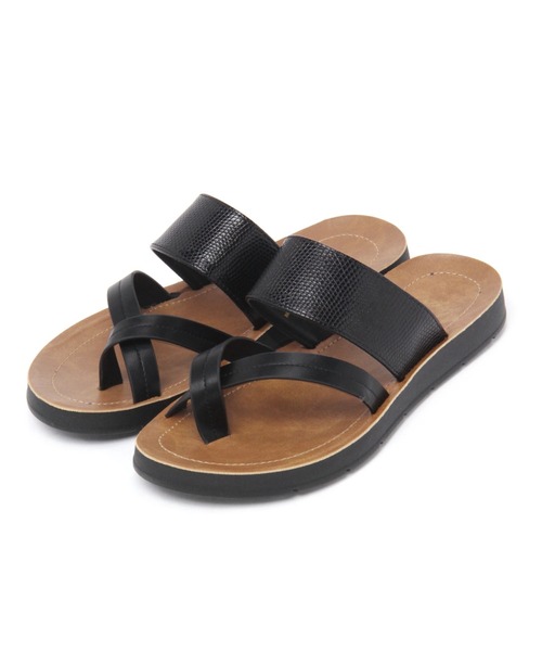 studio CLIP（スタディオクリップ）の「【キナリノ掲載商品】クロストング楽々サンダル（サンダル・レディース・イエロー/ブラック/その他1・MEDIUM/X-LARGE/LARGE/SMALL）」の20枚目の写真