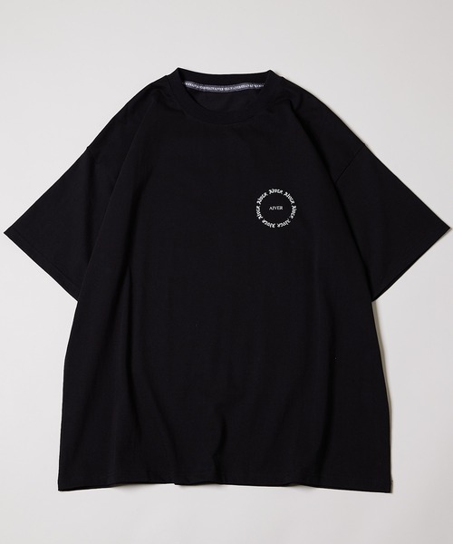 AIVER（アイバー）の「AIVER　カットオフパッチシルケットS/SビッグTEE（Tシャツ/カットソー・メンズ・チャコールグレー/ブラック/ナチュラル・MEDIUM/LARGE）」の19枚目の写真