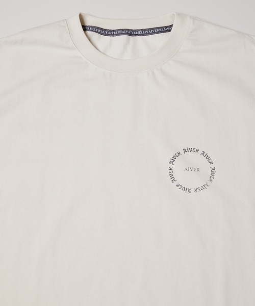 AIVER（アイバー）の「AIVER　カットオフパッチシルケットS/SビッグTEE（Tシャツ/カットソー・メンズ・チャコールグレー/ブラック/ナチュラル・MEDIUM/LARGE）」の16枚目の写真