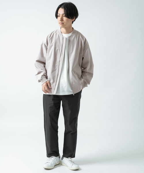 ITEMS URBANRESEARCH（アイテムズ アーバンリサーチ）の「エステルポプリン MA-1（その他アウター・メンズ・ブラック/ベージュ/ライトブルー/カーキ・MEDIUM/LARGE）」の10枚目の写真