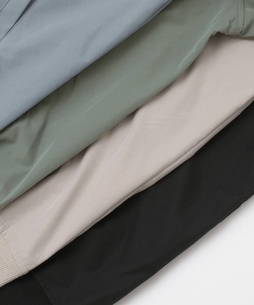 ITEMS URBANRESEARCH（アイテムズ アーバンリサーチ）の「エステルポプリン MA-1（その他アウター・メンズ・ブラック/ベージュ/ライトブルー/カーキ・MEDIUM/LARGE）」の22枚目の写真