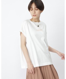 human woman | ◆５０／２ギザンティ天竺ロゴＴシャツ(Tシャツ/カットソー)