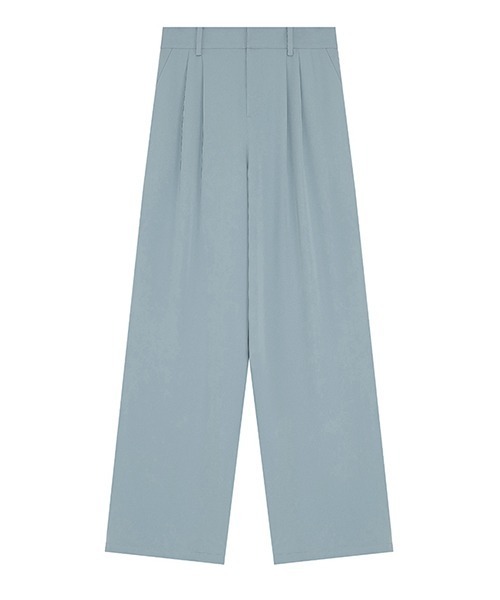 Fano Studios(ファノ ストゥディオズ)の「【Fano Studios】Loose drape straight pants FC21K056(スラックス・レディース・ライトブルー・M/L/S)」の5枚目の写真