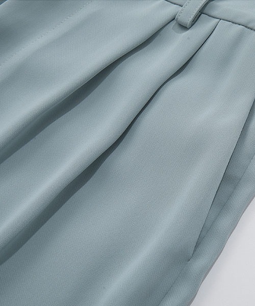 Fano Studios(ファノ ストゥディオズ)の「【Fano Studios】Loose drape straight pants FC21K056(スラックス・レディース・ライトブルー・M/L/S)」の9枚目の写真