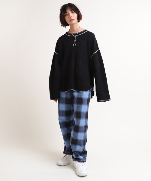 RNA(アールエヌエー)の「E4758 MIXチェーンネックレス(ネックレス・レディース・シルバー・FREE)」の7枚目の写真