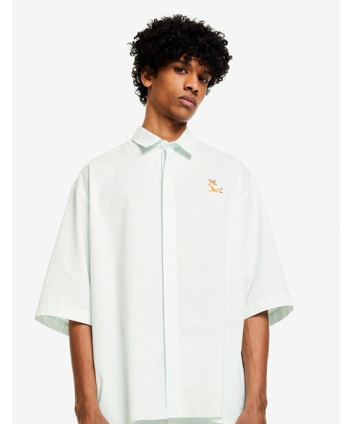 MAISON KITSUNÉ 半袖シャツ Sサイズ Maison Kitsune（メゾンキツネ）の「SHORT SLEEVES SHIRT