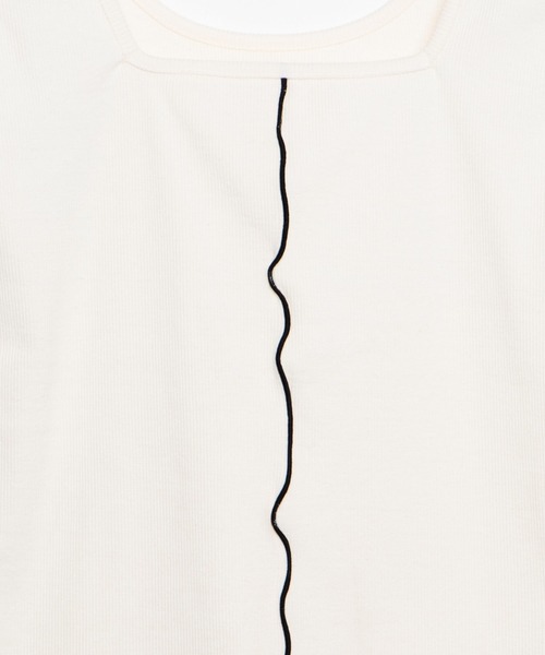 WEGO(ウィゴー)の「WEGO/配色メロウタンクトップ(タンクトップ・レディース・グリーン/アイボリー・FREE)」の21枚目の写真