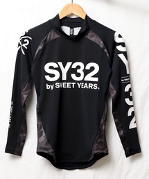 SY32 レディースカットソー SY32 by SWEET YEARS 「SY32 YEARS」 長袖カットソー L ブラック