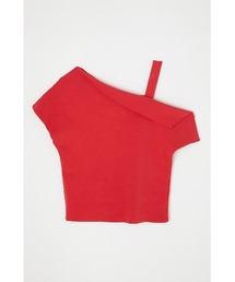 MOUSSY | DOGS EAR OFF SHOULDER トップス(Tシャツ/カットソー)