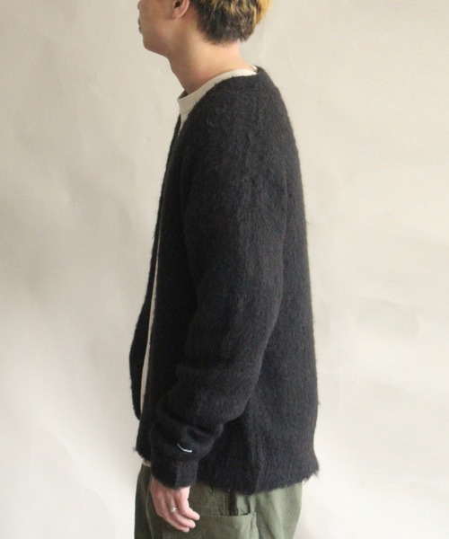 MANASTASH（マナスタッシュ）の「MANASTASH/マナスタッシュ　ABERDEEN KURTIGAN '21 アバディーンカーティガン’21 7114100 ニットカーディガン（ニット/セーター・メンズ・ブラック/グリーン/グレー/ベージュ/バーガンディー・MEDIUM/LARGE/X-LARGE）」の12枚目の写真