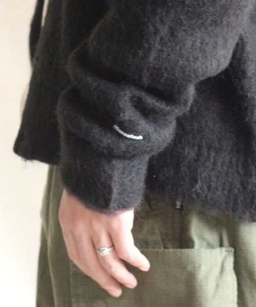 MANASTASH（マナスタッシュ）の「MANASTASH/マナスタッシュ　ABERDEEN KURTIGAN '21 アバディーンカーティガン’21 7114100 ニットカーディガン（ニット/セーター・メンズ・ブラック/グリーン/グレー/ベージュ/バーガンディー・MEDIUM/LARGE/X-LARGE）」の14枚目の写真