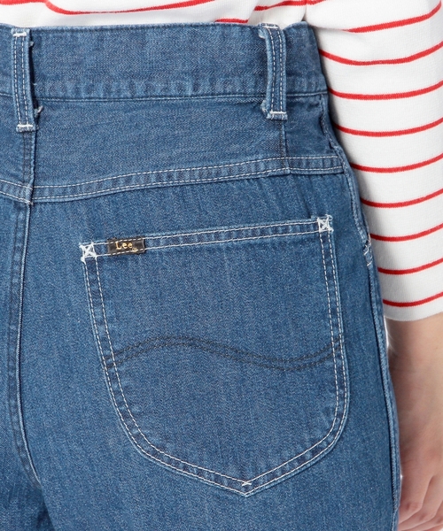 Another Edition（アナザーエディション）の「AE×LEEサイドジップデニムパンツ/BC AE×Lee SIDE ZIP PT（デニムパンツ・レディース・ネイビー/コバルトブルー・MEDIUM/SMALL）」の17枚目の写真