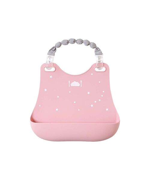 I.D.E.A international（イデアインターナショナル）の「シリコンビブ（スタイ/よだれかけ・レディース・ピンク/ブルー/イエロー・ﾌﾘ-）」の3枚目の写真