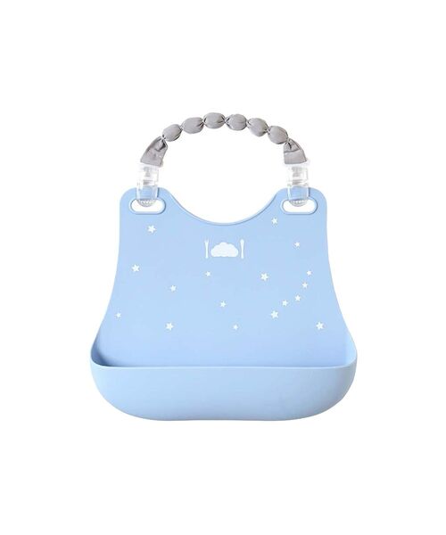 I.D.E.A international（イデアインターナショナル）の「シリコンビブ（スタイ/よだれかけ・レディース・ピンク/ブルー/イエロー・ﾌﾘ-）」の2枚目の写真