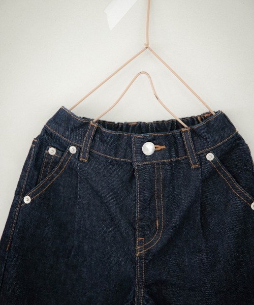 LOWRYS FARM(ローリーズファーム)の「CONEデニムスラウチパンツ 958899(デニムパンツ・キッズ・ワンウォッシュ/ブルー/ブルー系・110cm/120cm/130cm/140cm/150cm)」の4枚目の写真