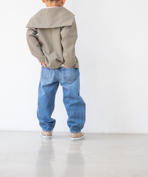 LOWRYS FARM(ローリーズファーム)の「CONEデニムスラウチパンツ 958899(デニムパンツ・キッズ・ワンウォッシュ/ブルー/ブルー系・110cm/120cm/130cm/140cm/150cm)」の19枚目の写真