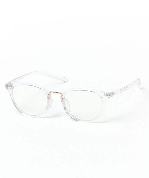 JINS（ジンズ）の「【JINS(ジンズ)】コラボ キャットアイコンビメガネ（メガネ・レディース・ライトブルー/その他1・FREE）」の2枚目の写真