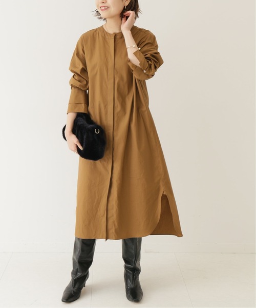 Eslow クルーネックシャツワンピース シャツワンピース Spick Span スピックアンドスパン のファッション通販 Zozotown