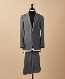 SOVEREIGN | ＜SOVEREIGN（ソブリン）＞ ヘリンボーン 2ボタン スーツ(スーツセット)